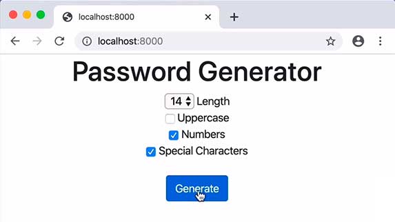 Password Generator – сайт для создания паролей
